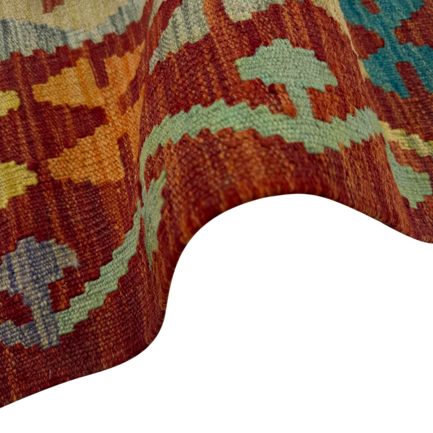 Handmade Vegetable Kilim 2' 7" x 4' 6" (ft) - No. R37973