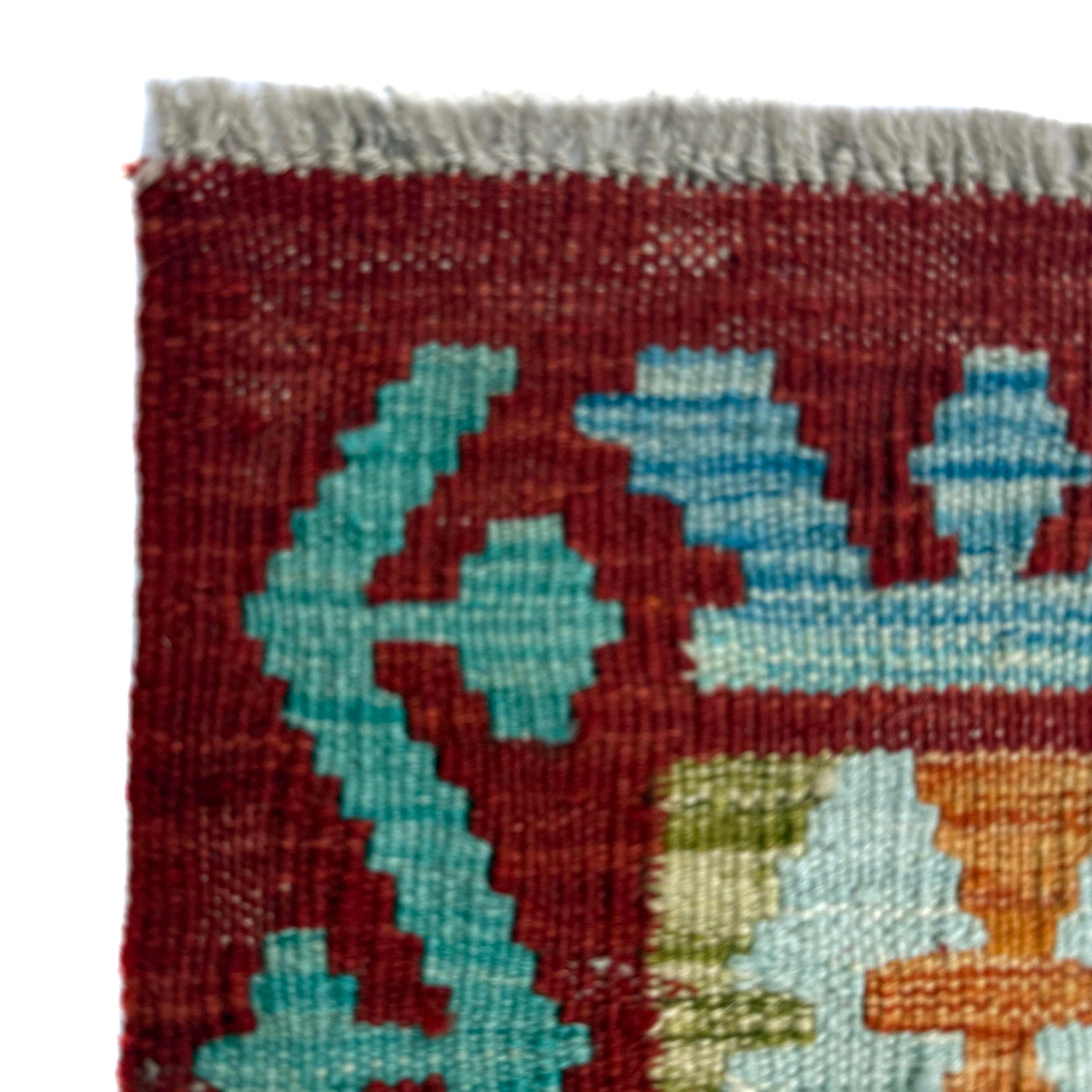 Handmade Vegetable Kilim 2' 9" x 3' 11" (ft) - No. R37977