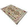 Handmade Vegetable Kelim 2' 9" x 4' 3" (ft) - No. R37978