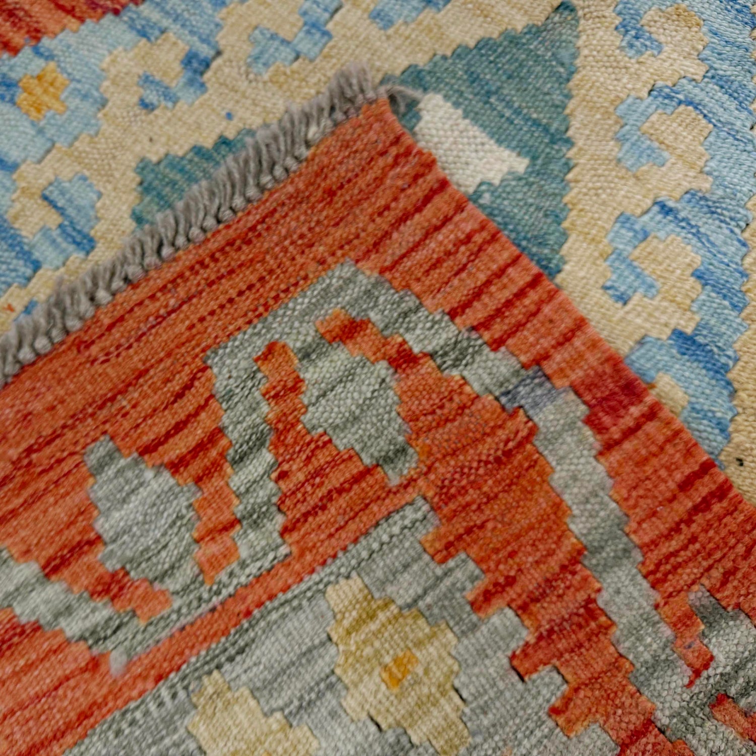 Handmade Vegetable Kilim 2' 9" x 4' 0" (ft) - No. R37979