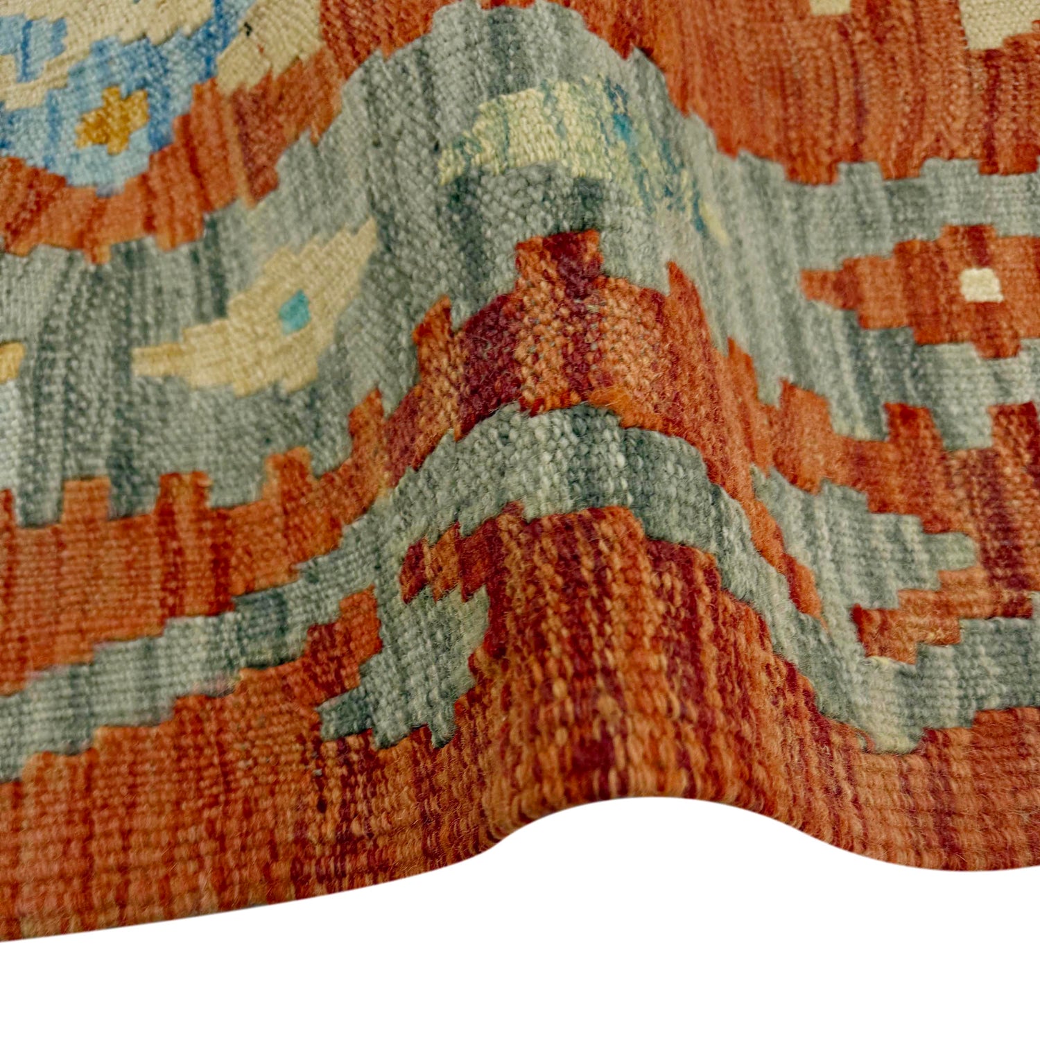 Handmade Vegetable Kilim 2' 9" x 4' 0" (ft) - No. R37979