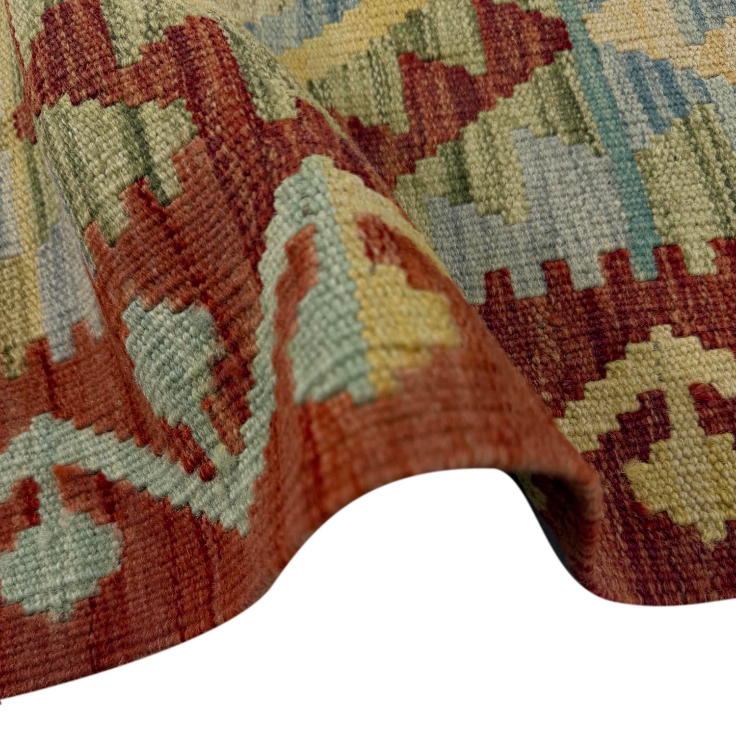 Handmade Vegetable Kelim 2' 7" x 4' 4" (ft) - No. R37981