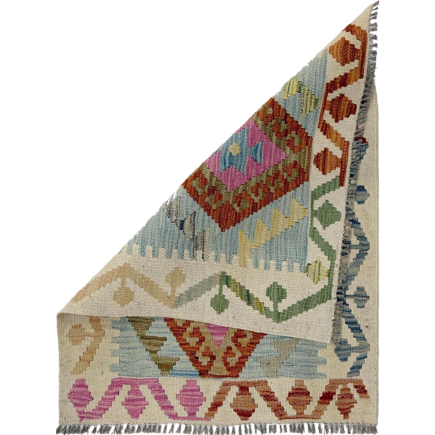 Handmade Vegetable Kelim 2' 2" x 2' 7" (ft) - No. R37995