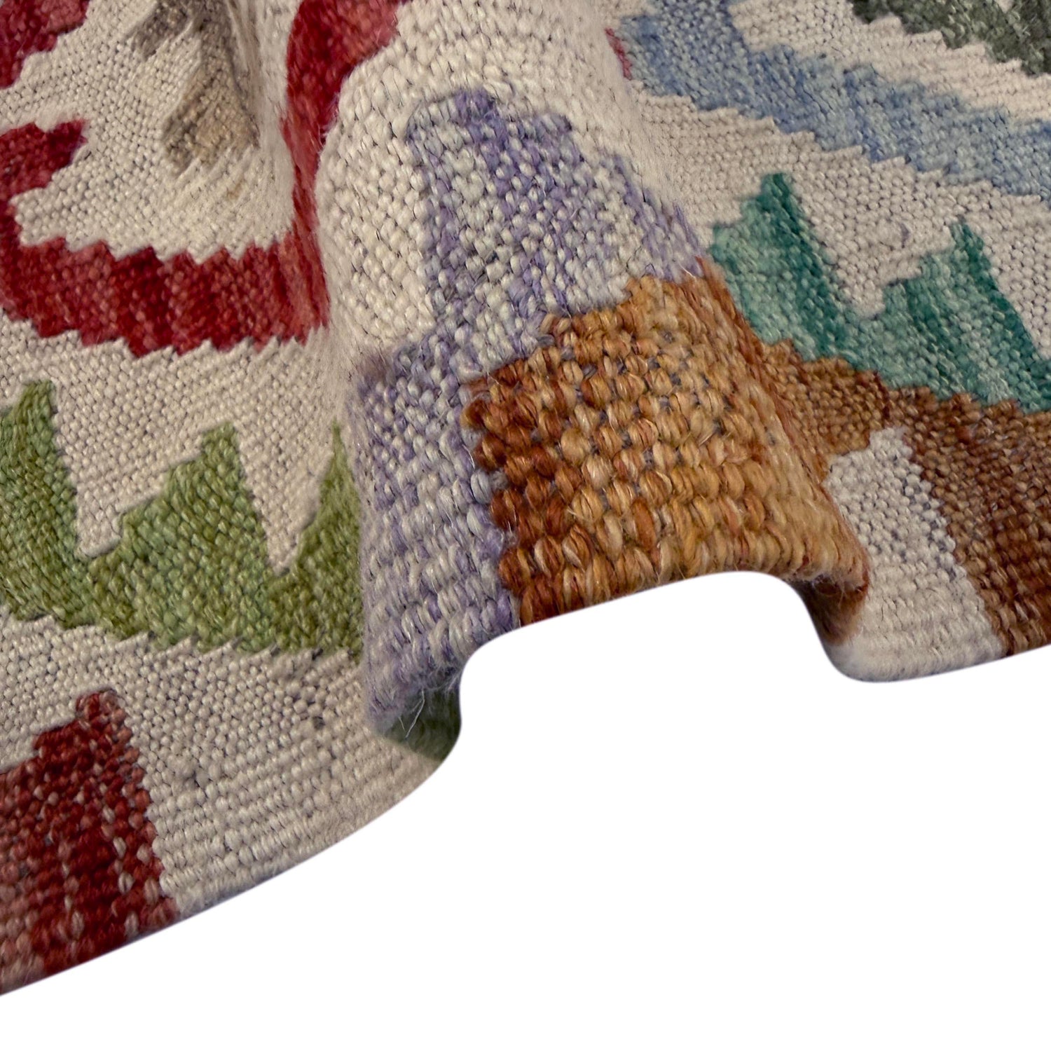 Handmade Vegetable Kilim 6' 0" x 8' 7" (ft) - No. R38012