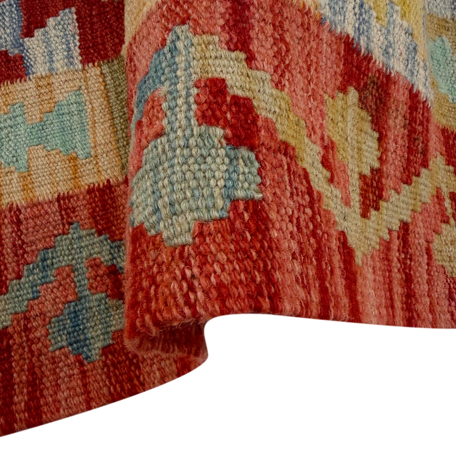 Handmade Vegetable Kelim 2' 6" x 4' 5" (ft) - No. R38014