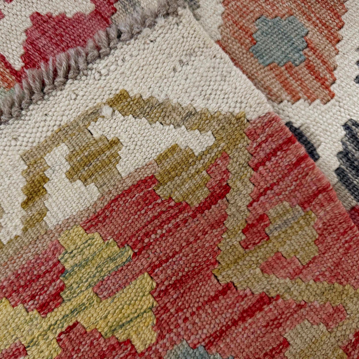 Handmade Vegetable Kilim 2' 6" x 4' 4" (ft) - No. R38015