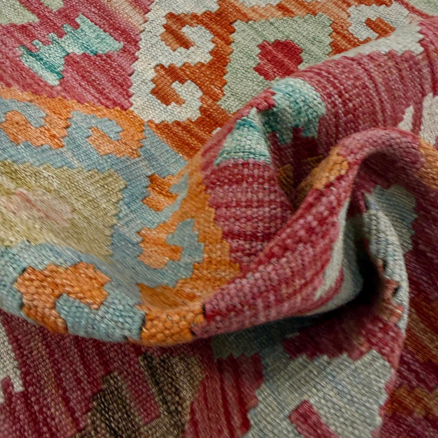 Handmade Vegetable Kilim 2' 6" x 4' 4" (ft) - No. R38015