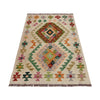 Handmade Vegetable Kelim 2' 7" x 4' 2" (ft) - No. R38016