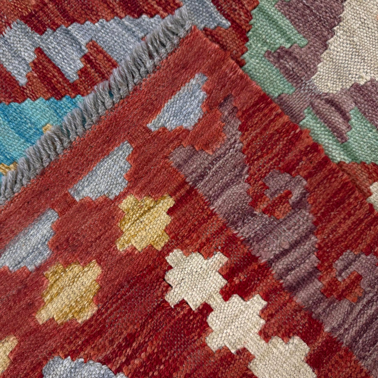Handmade Vegetable Kilim 2' 5" x 4' 0" (ft) - No. R38017
