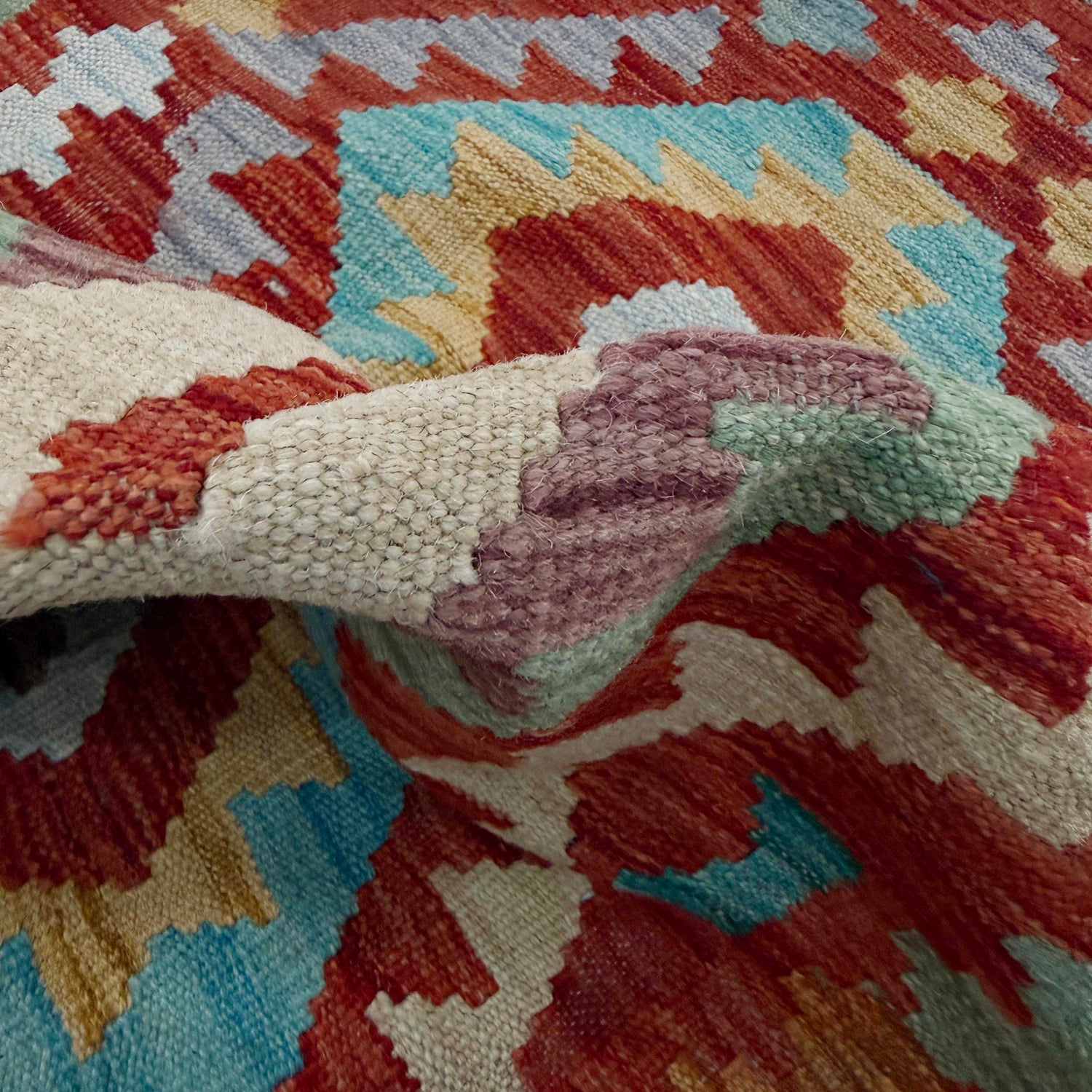 Handmade Vegetable Kilim 2' 5" x 4' 0" (ft) - No. R38017