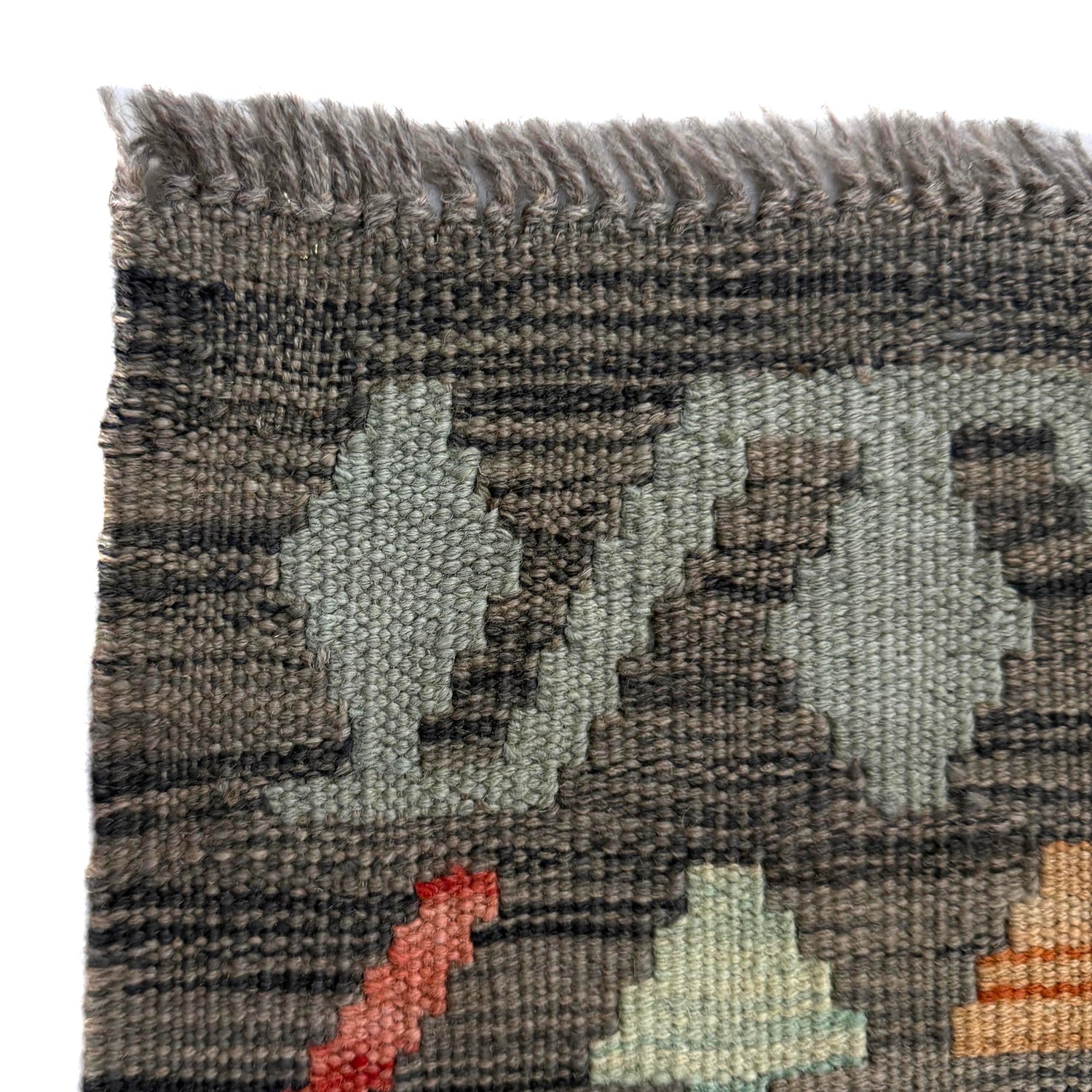 Handmade Vegetable Kelim 5' 1" x 6' 7" (ft) - No. R38052
