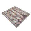 Handmade Vegetable Kilim 5' 0" x 7' 3" (ft) - No. R38061