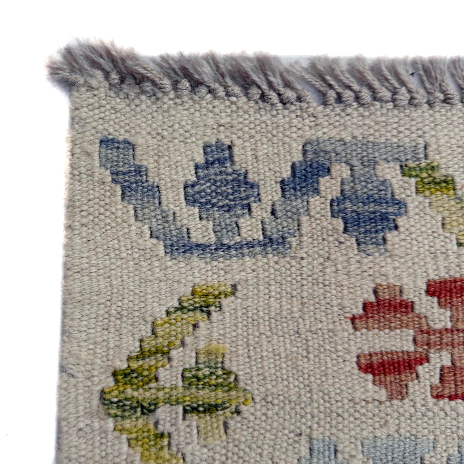 Handmade Vegetable Kilim 5' 0" x 7' 3" (ft) - No. R38061