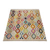 Handmade Vegetable Kelim 5' 1" x 6' 5" (ft) - No. R38065