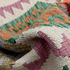 Handmade Vegetable Kilim 2' 6" x 4' 4" (ft) - No. R38296