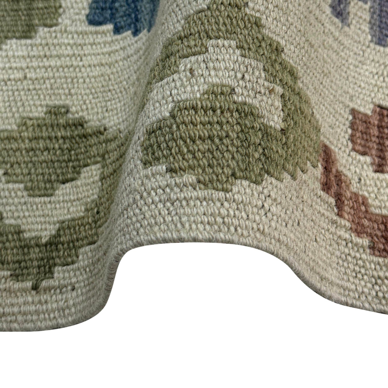 Handmade Vegetable Kilim 2' 8" x 4' 1" (ft) - No. R38298