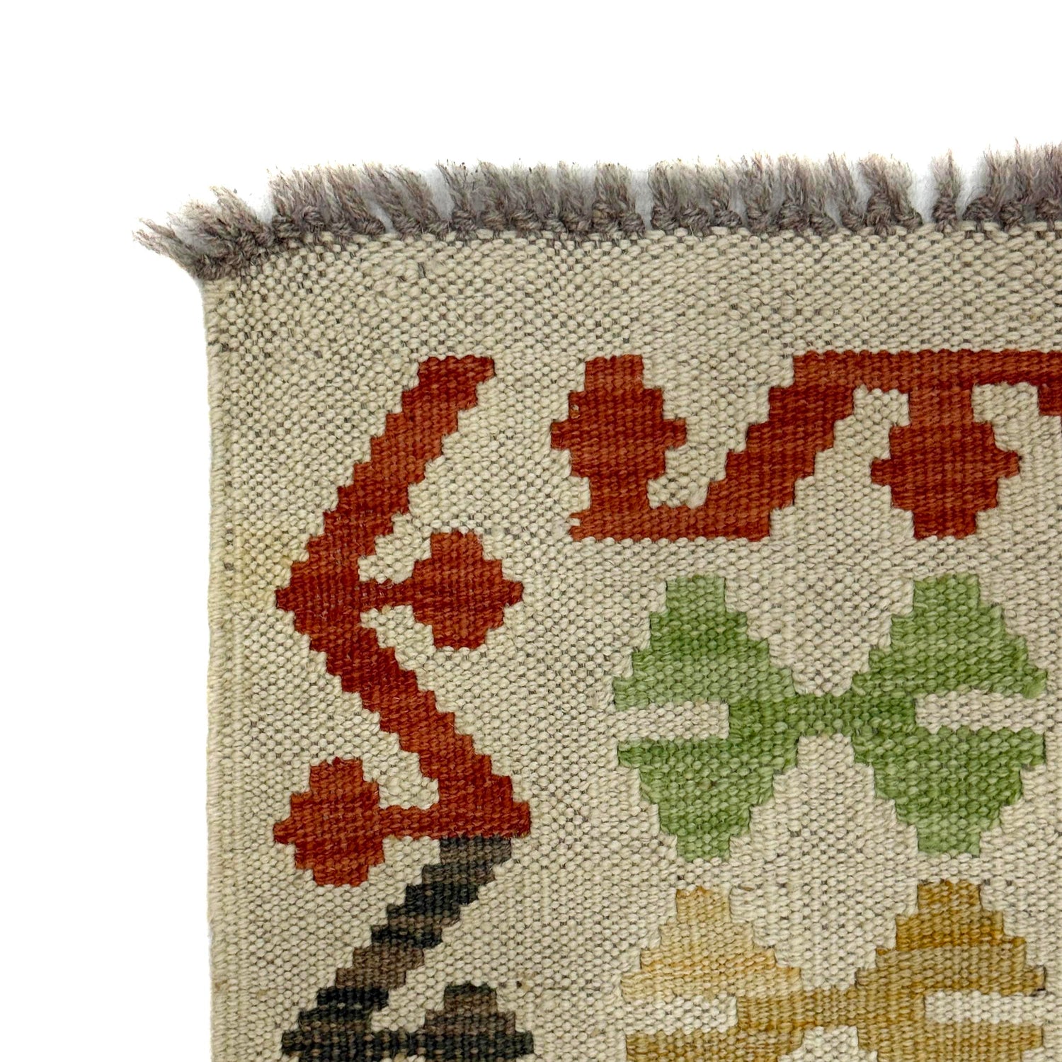 Handmade Vegetable Kilim 2' 9" x 3' 10" (ft) - No. R38303
