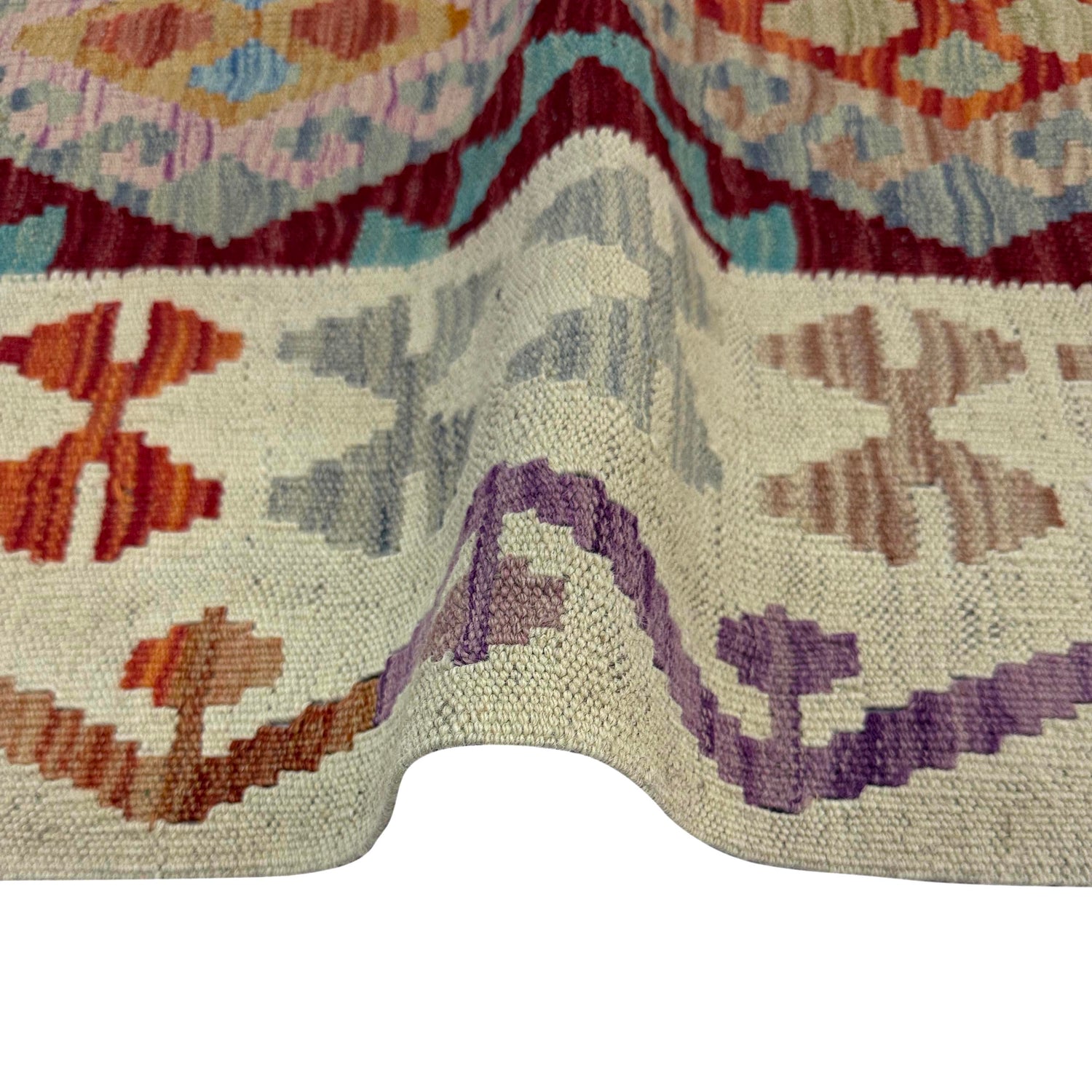 Handmade Vegetable Kilim 2' 10" x 4' 0" (ft) - No. R38305