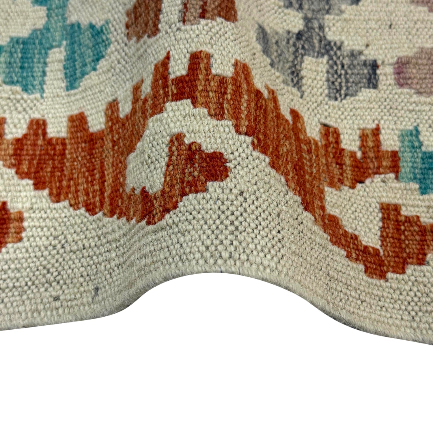 Handmade Vegetable Kilim 2' 6" x 4' 2" (ft) - No. R38309