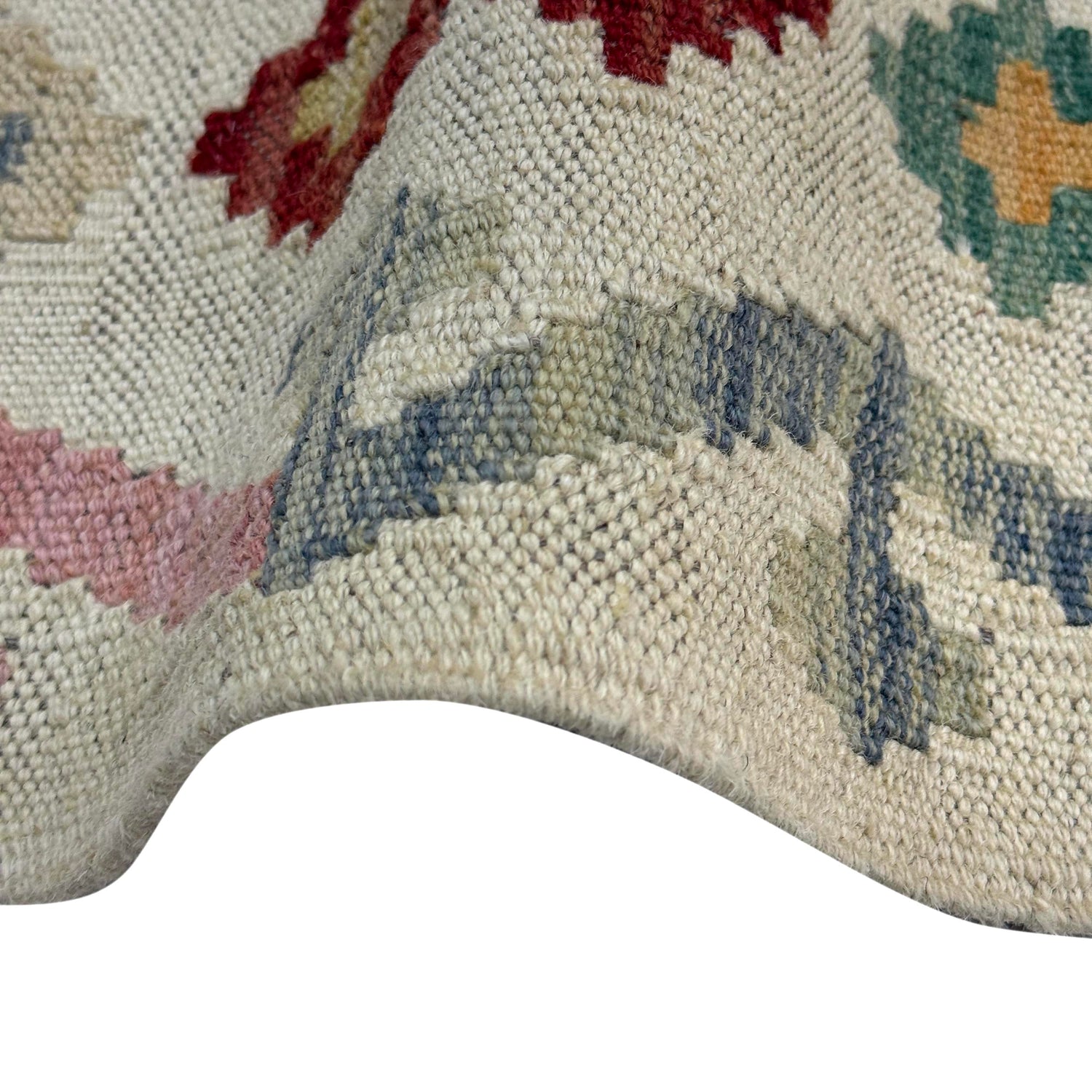 Handmade Vegetable Kilim 2' 10" x 4' 2" (ft) - No. R38312