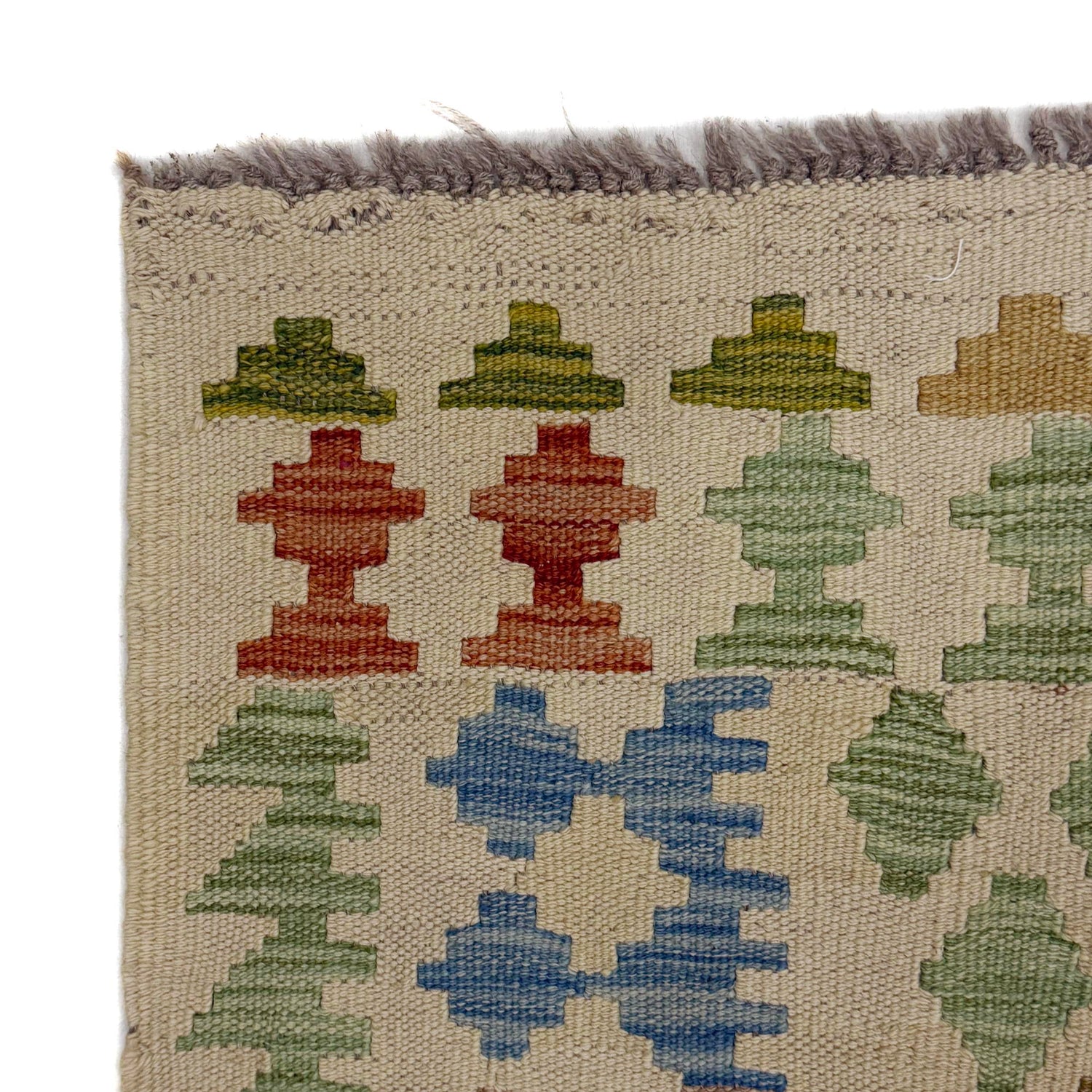 Handmade Vegetable Kelim 4' 11" x 6' 0" (ft) - No. R38347