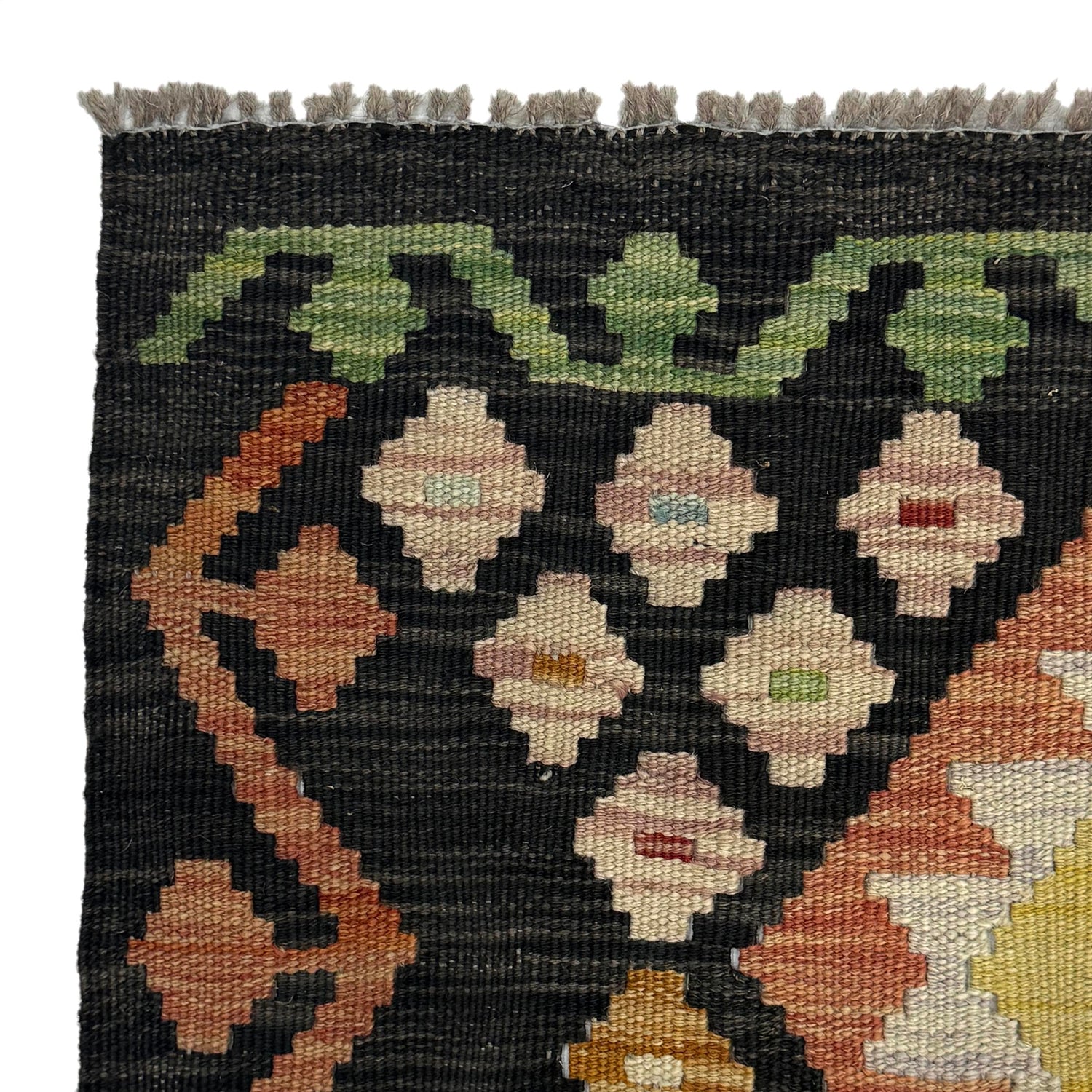 Handmade Vegetable Kilim 4' 9" x 6' 0" (ft) - No. R38349