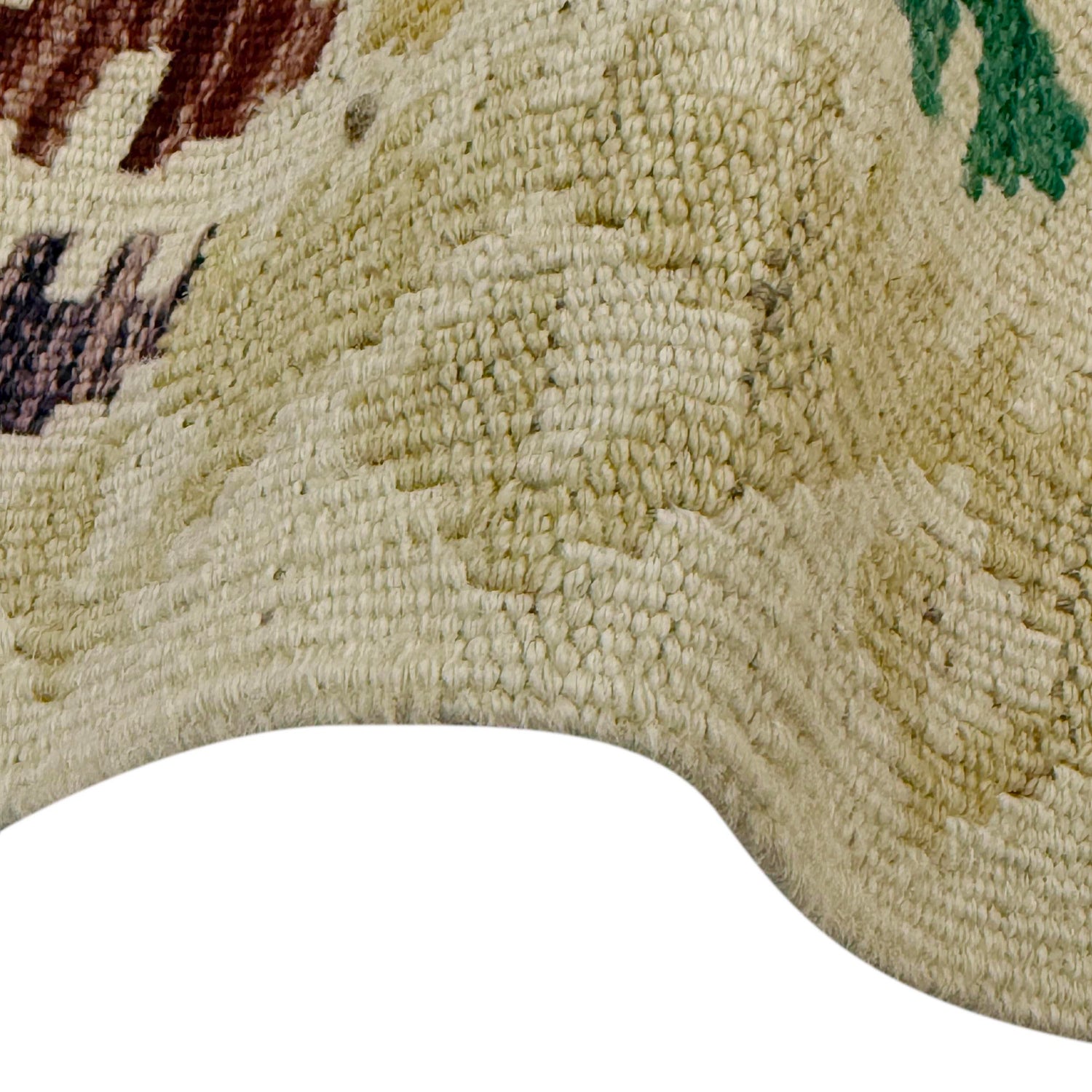 Handmade Vegetable Kelim 3' 1" x 5" 4" (ft) - No. R38352
