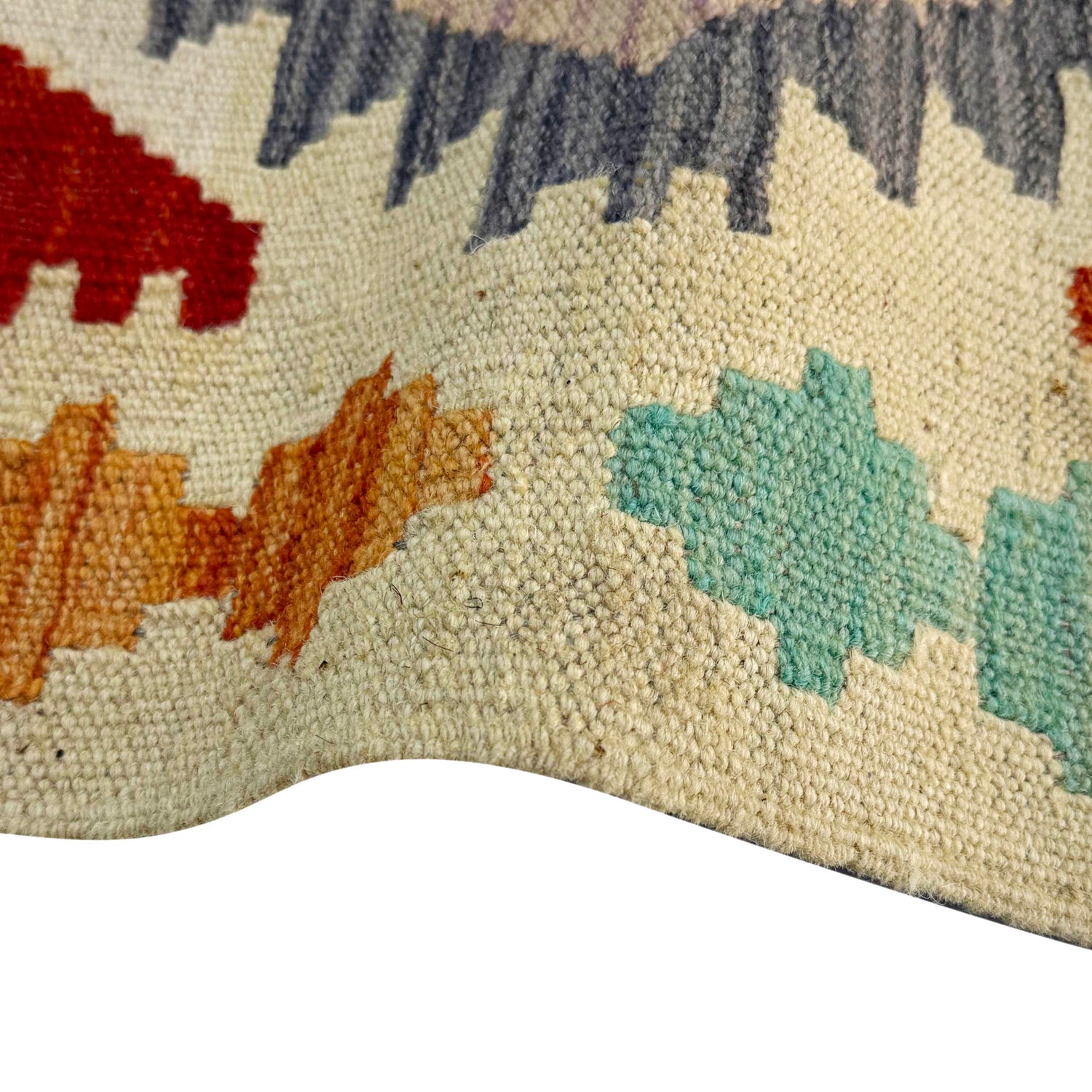 Handmade Vegetable Kilim 2' 6" x 4' 2" (ft) - No. R38407