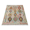 Handmade Vegetable Kelim 4' 11" x 6' 4" (ft) - No. R38450