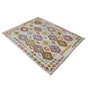 Handmade Vegetable Kelim 5' 1" x 6' 10" (ft) - No. R38452