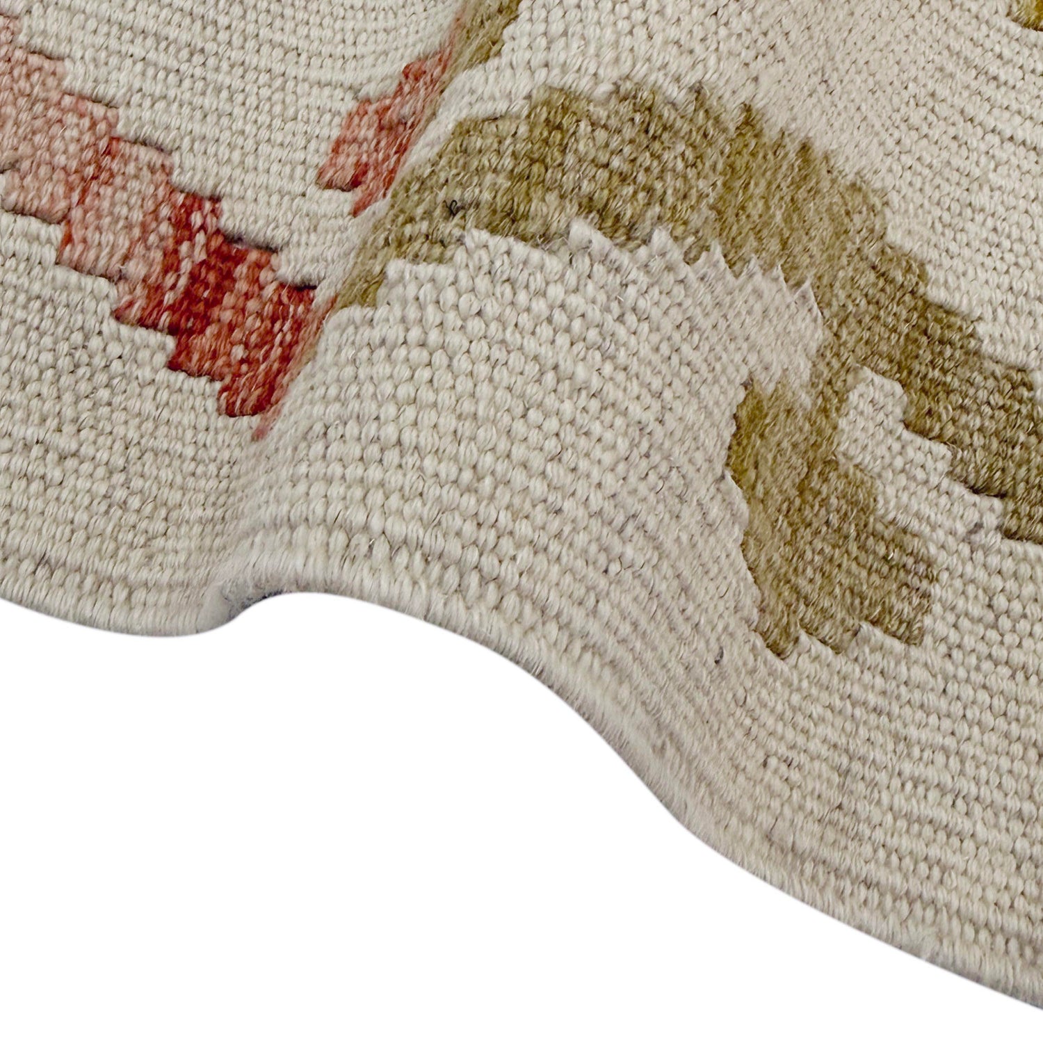 Handmade Vegetable Kelim 6' 0" x 8' 2" (ft) - No. R38453