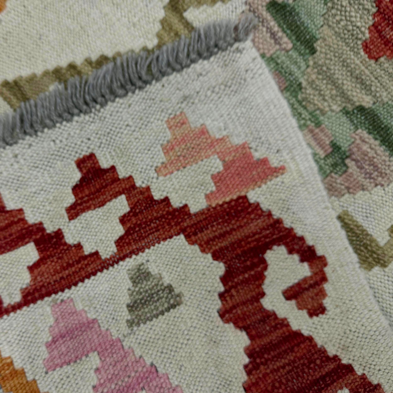 Vegetable Kelim Runner 2' 0" x 5' 8" (ft)- No. R38611
