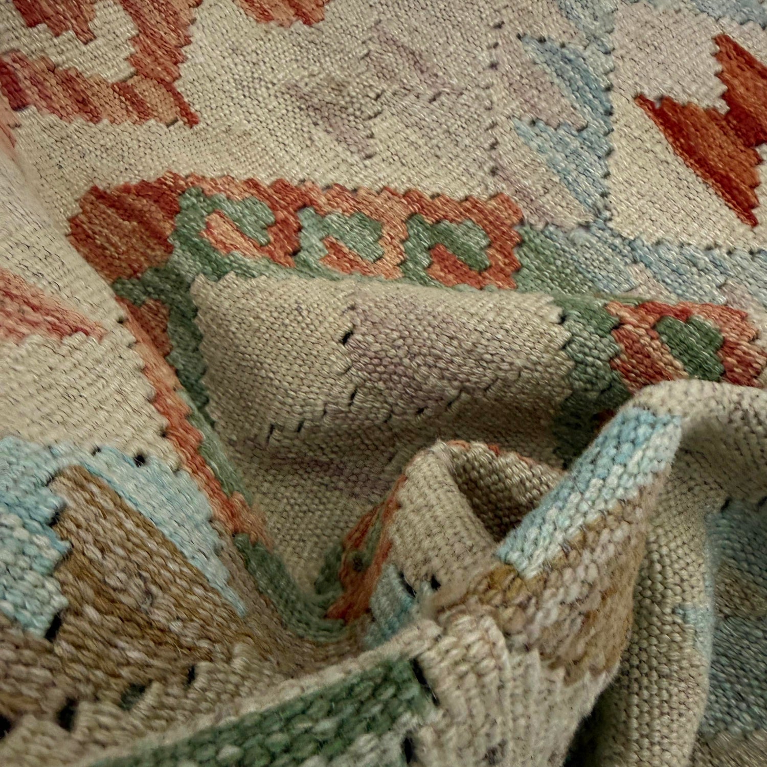 Vegetable Kelim Runner 1' 7" x 5' 6" (ft)- No. R38612