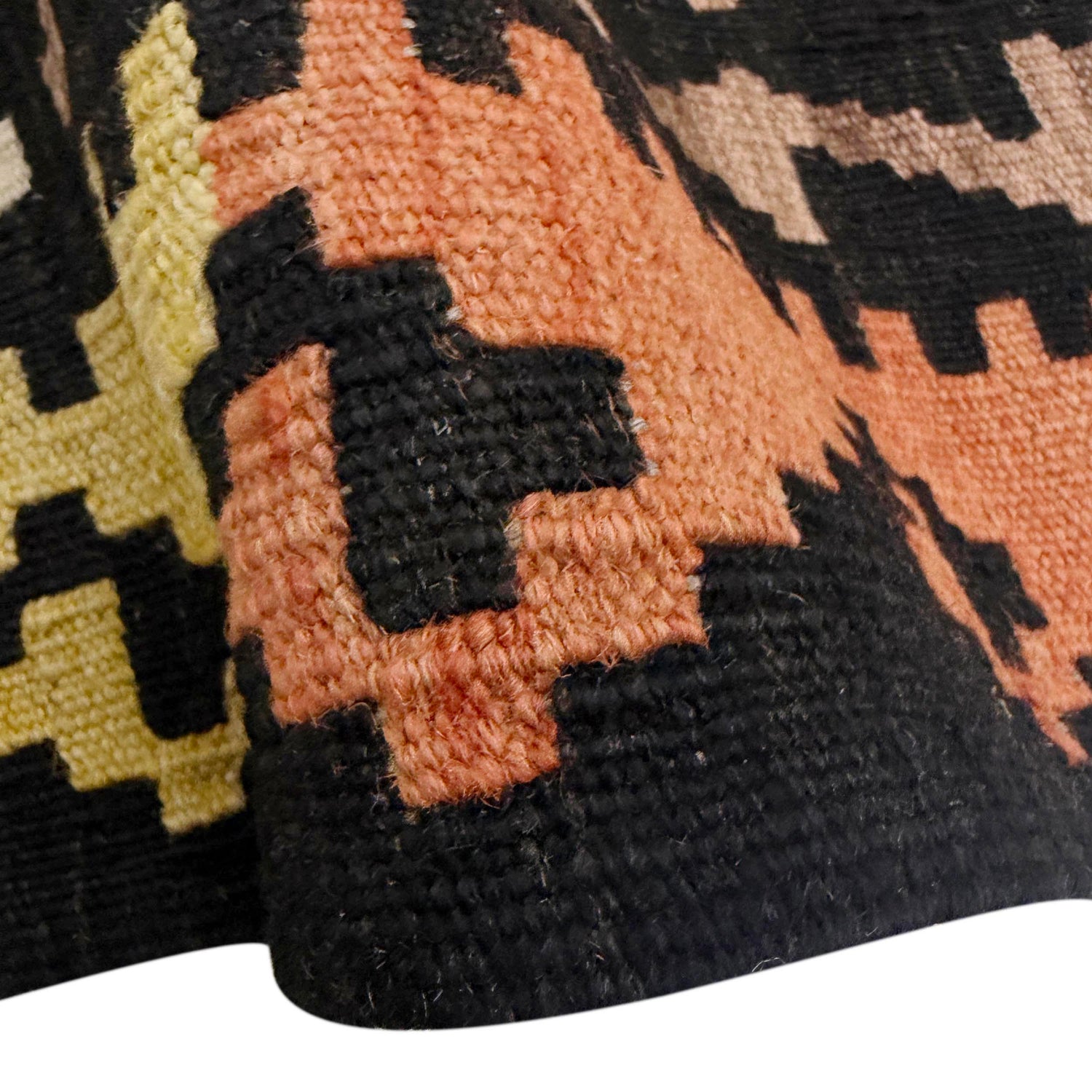 Handmade Vegetable Kilim 6' 8" x 9' 9" (ft) - No. R38618