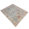 Handmade Vegetable Kelim 6' 8" x 9' 8" (ft) - No. R38619