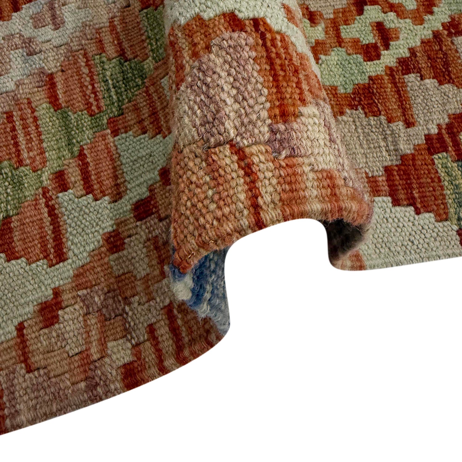 Vegetable Kilim Runner 3' 1" x 10' 0" (ft) - No. R38620