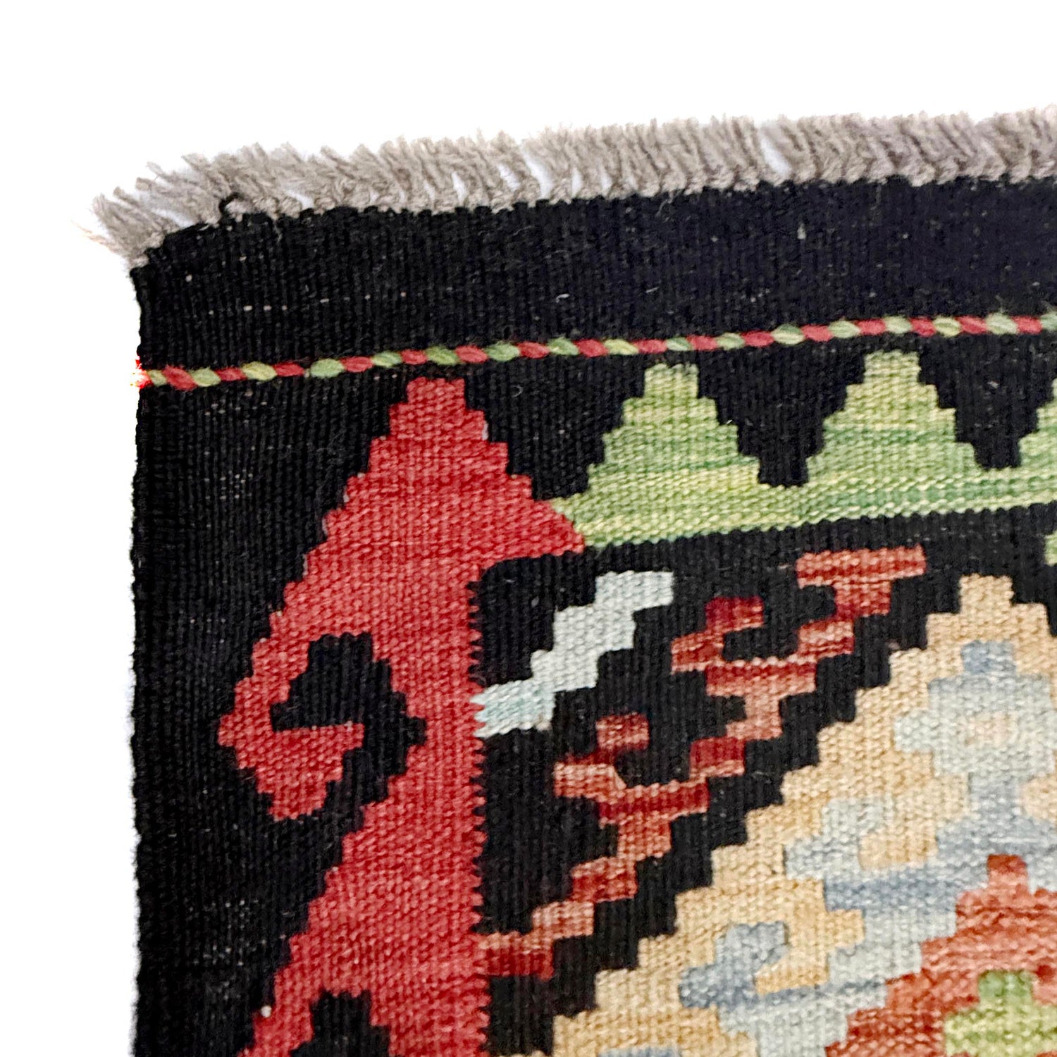 Handmade Vegetable Kelim 6' 6" x 10' 0" (ft) - No. R38624