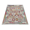 Handmade Vegetable Kilim 6' 7" x 9' 6" (ft) - No. R38630