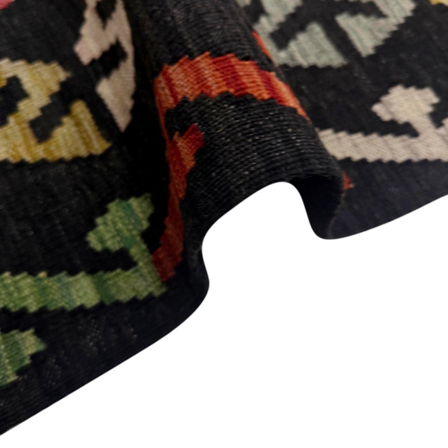 Handmade Vegetable Kilim 6' 6" x 9' 7" (ft) - No. R38636