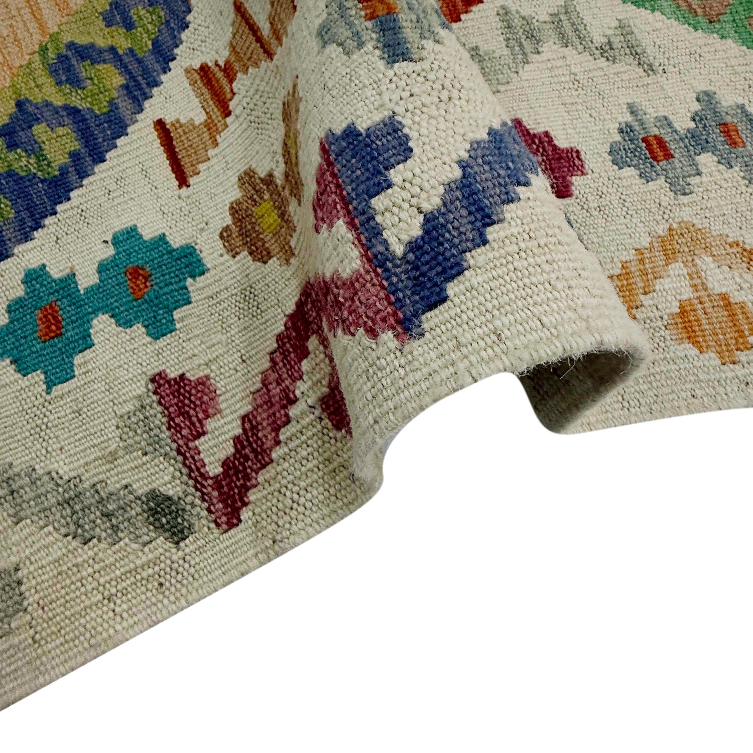 Vegetable Kilim Runner 2' 1" x 5' 10" (ft)- No. R38638