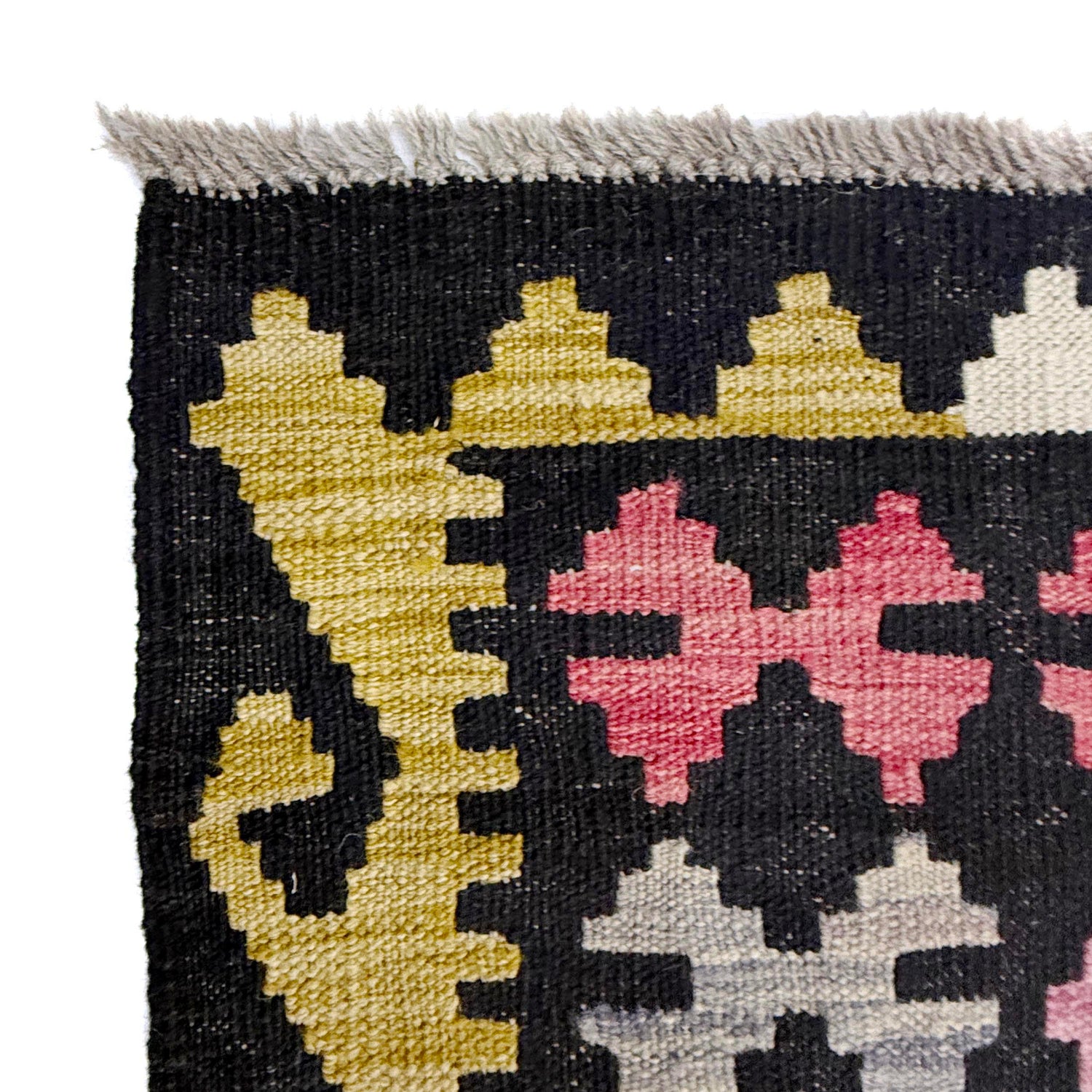 Handmade Vegetable Kilim 6' 8" x 9' 9" (ft) - No. R38641
