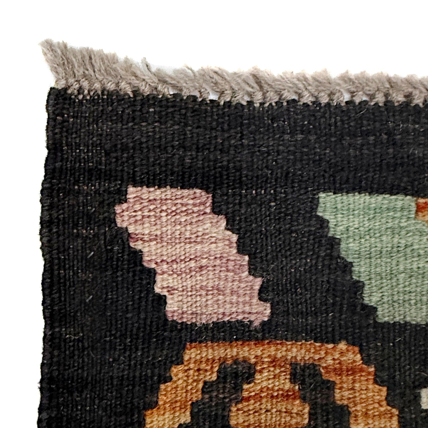 Handmade Vegetable Kilim 6' 7" x 9' 9" (ft) - No. R38643