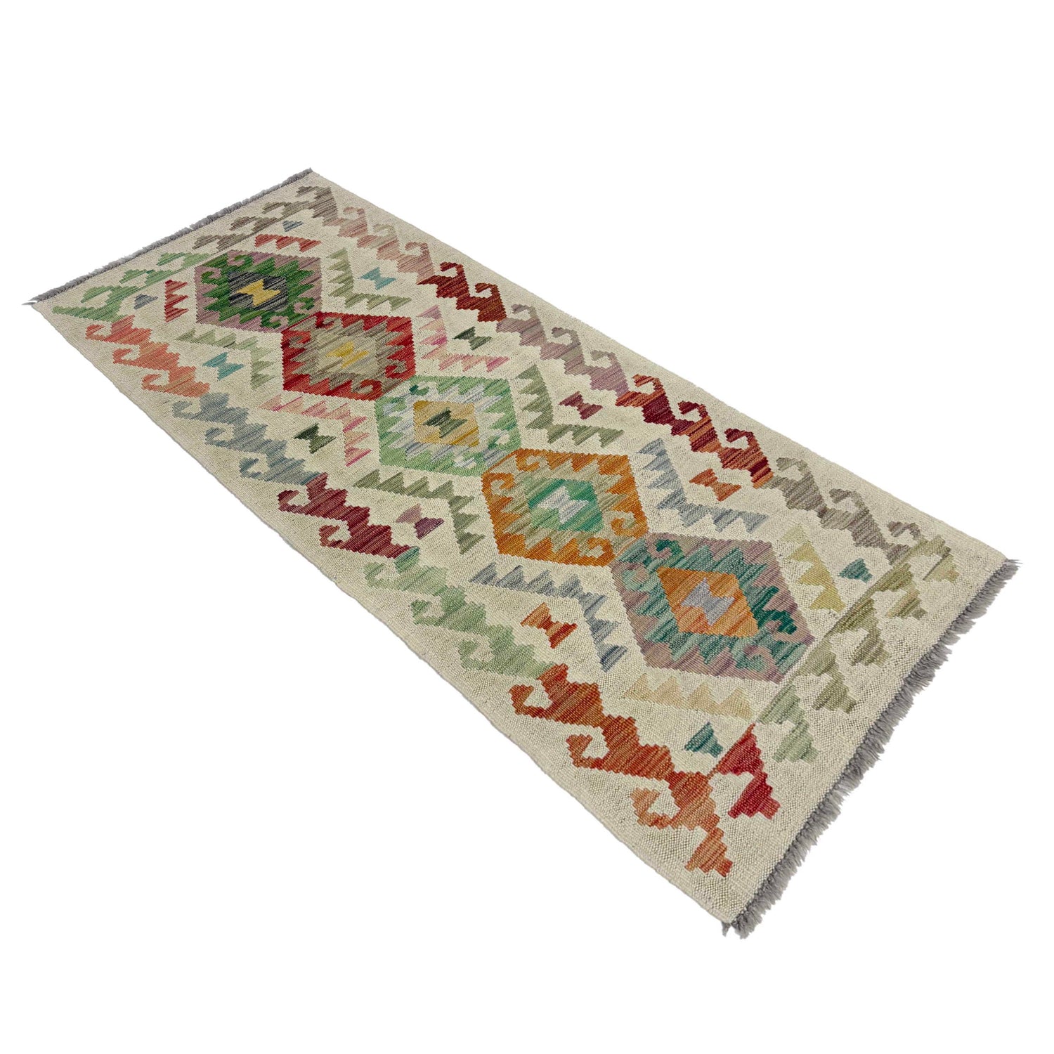 Vegetable Kilim Runner 2' 0" x 5' 7" (ft)- No. R38647
