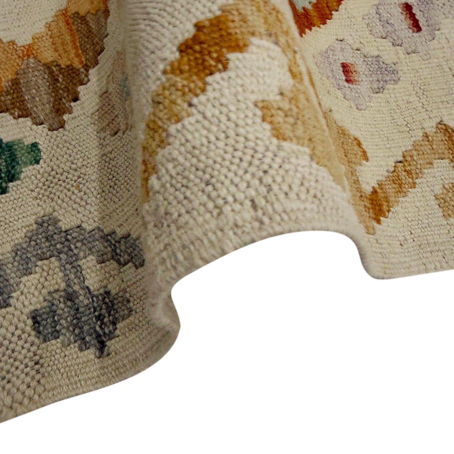 Vegetable Kilim Runner 2' 9" x 9' 7" (ft) - No. R38648