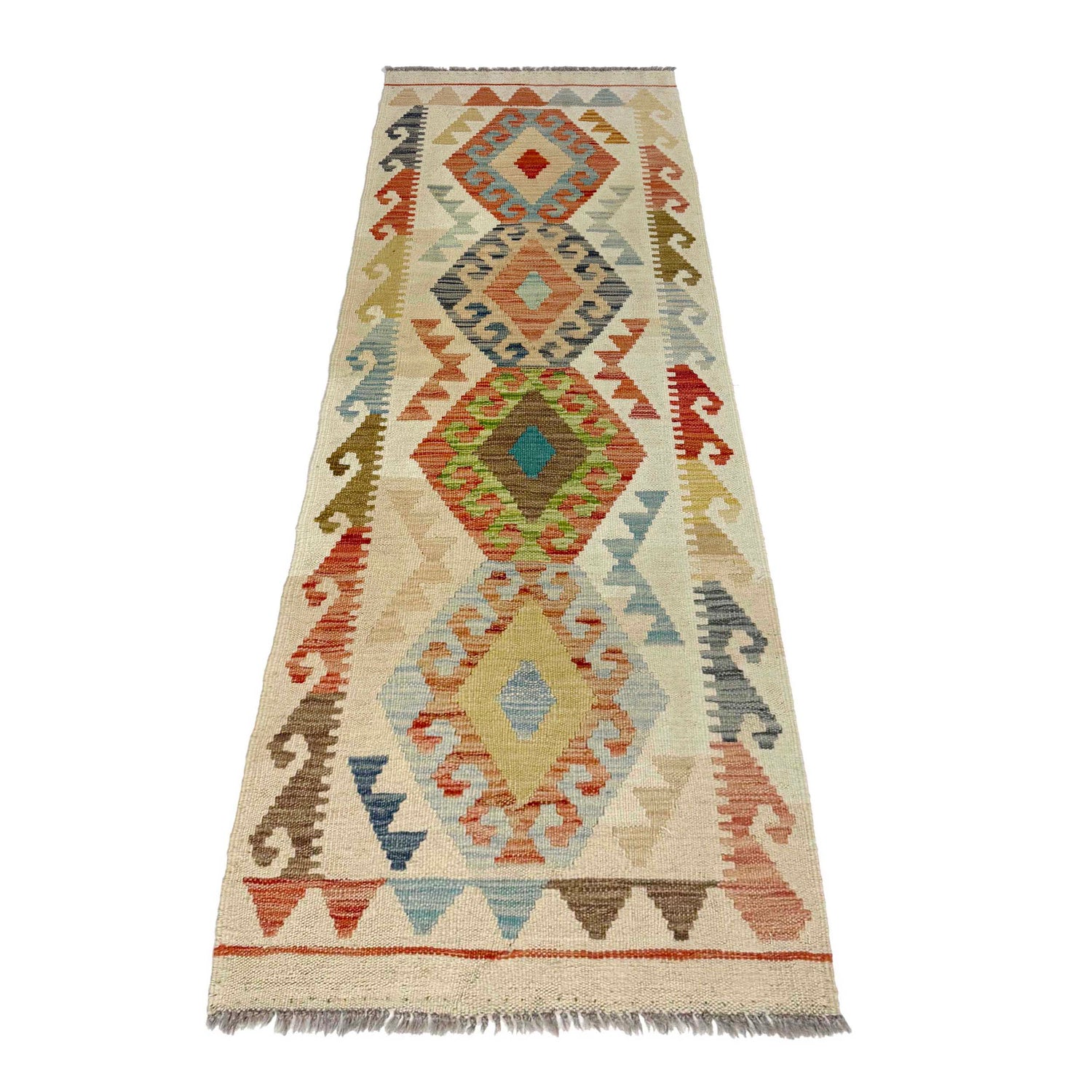 Vegetable Kelim Runner 2' 0" x 6' 0" (ft)- No. R38651