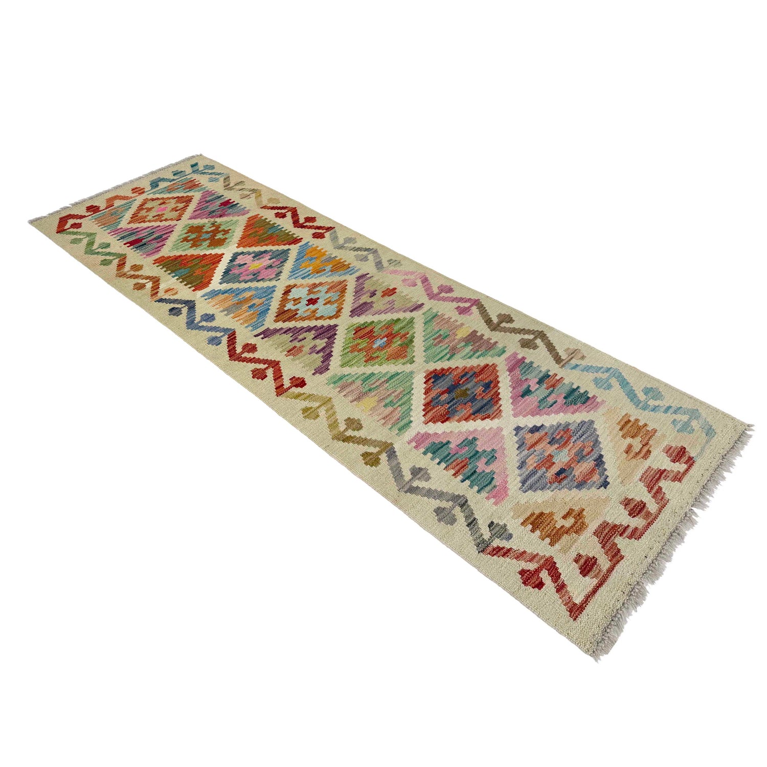 Vegetable Kilim Runner 1' 10" x 5' 9" (ft)- No. R38652