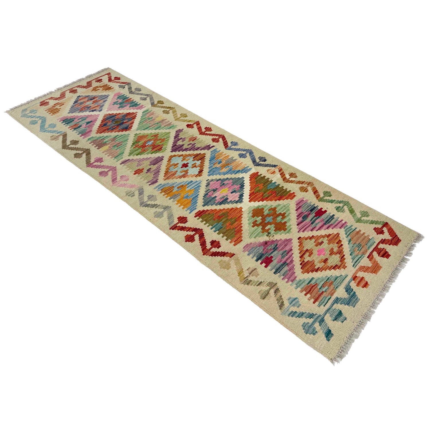 Vegetable Kilim Runner 1' 10" x 5' 9" (ft)- No. R38652