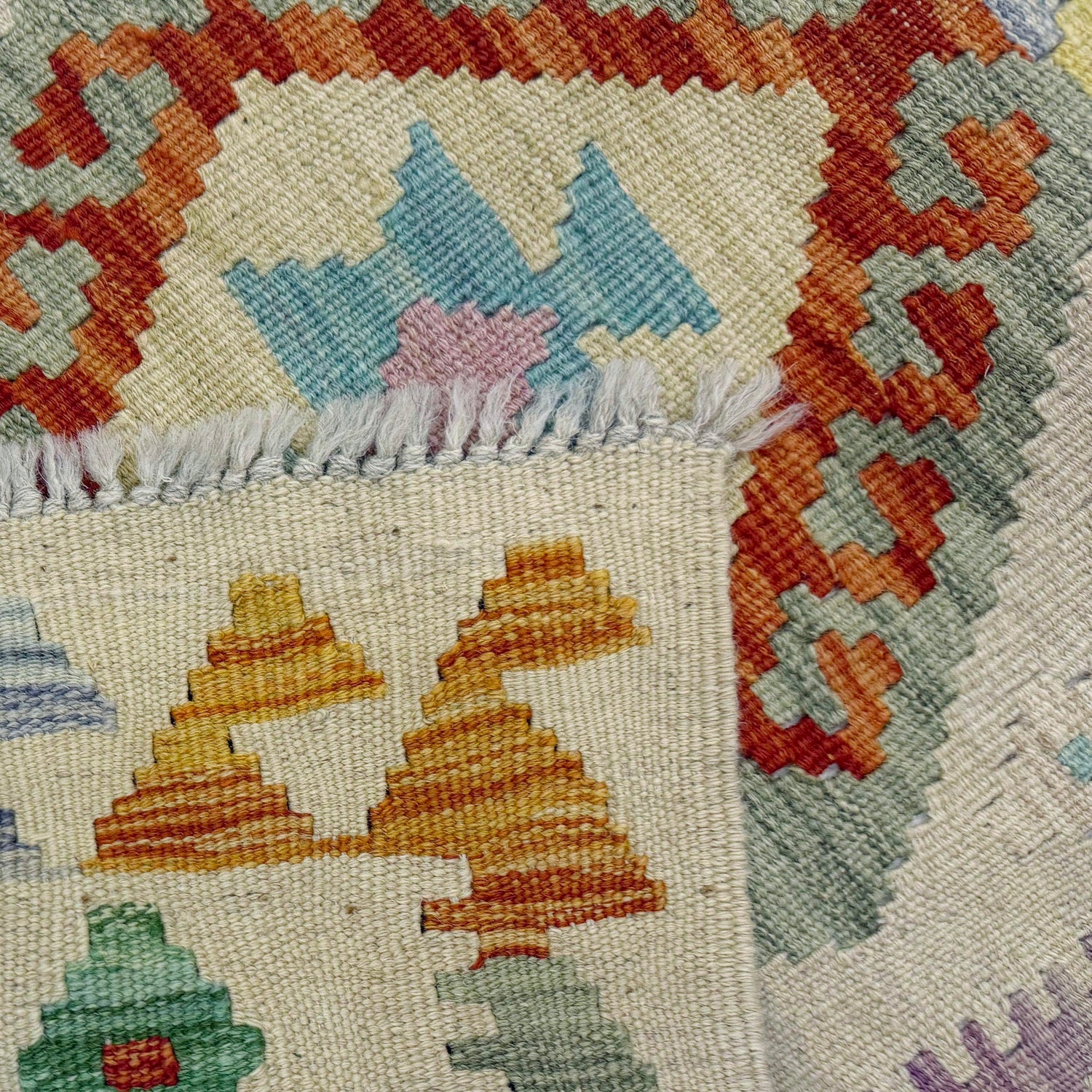 Vegetable Kelim Runner 1' 10" x 5' 8" (ft)- No. R38653