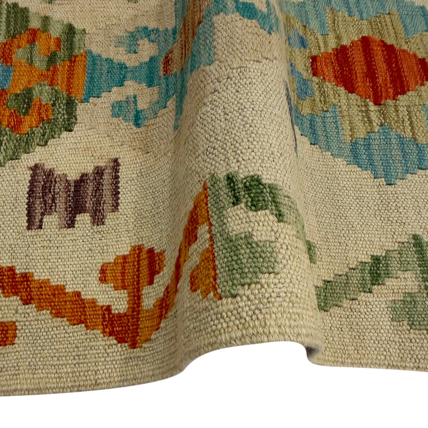 Vegetable Kelim Runner 2' 7" x 9' 6" (ft) - No. R38654