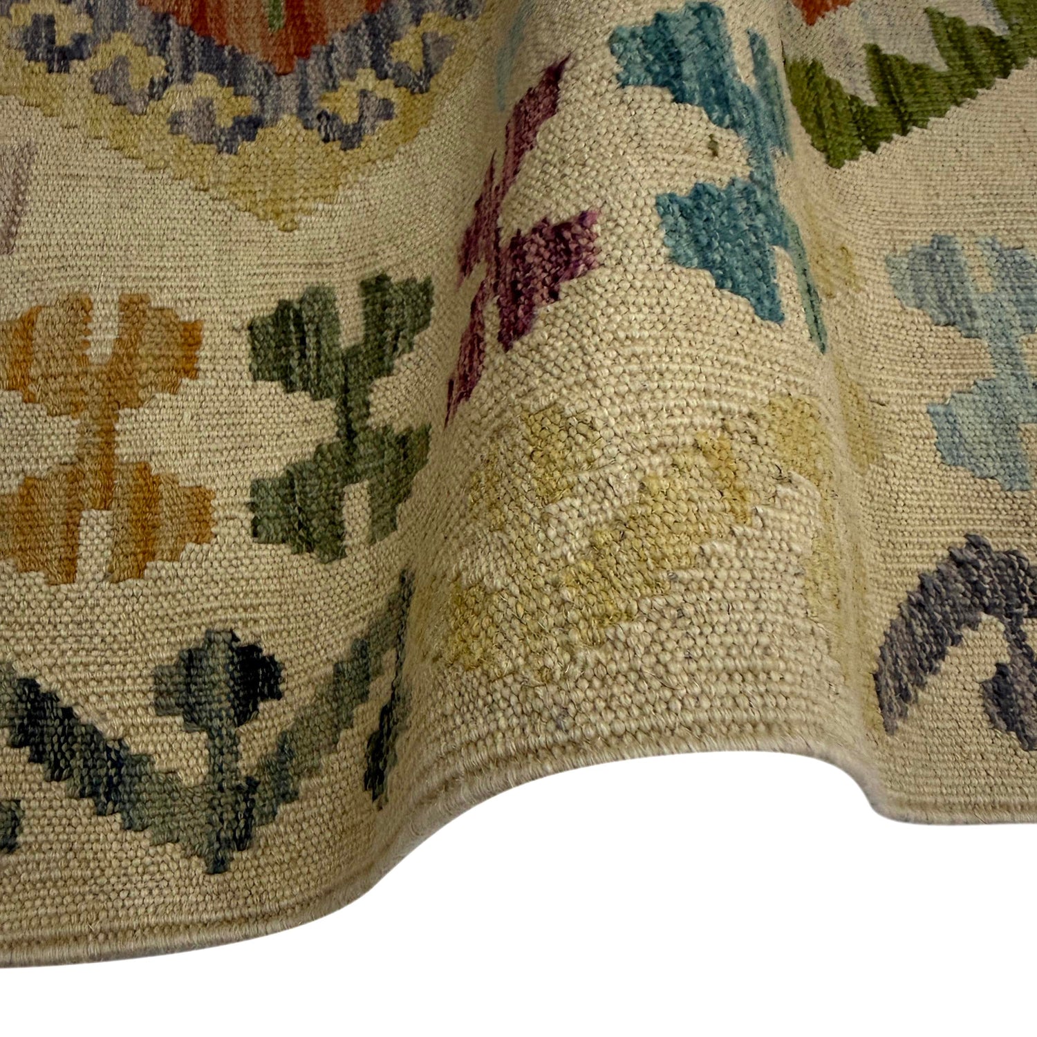 Vegetable Kilim Runner 2' 7" x 9' 9" (ft) - No. R38655